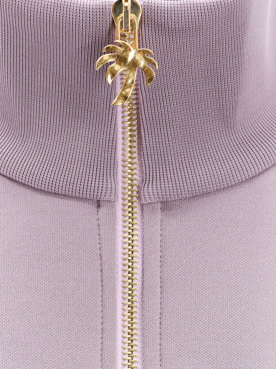 Palm Angels Monogram sweatshirt with zip Paars