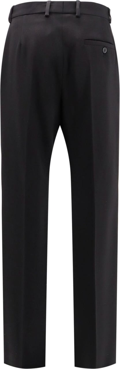 Balenciaga Slim Fit wool trouser Zwart