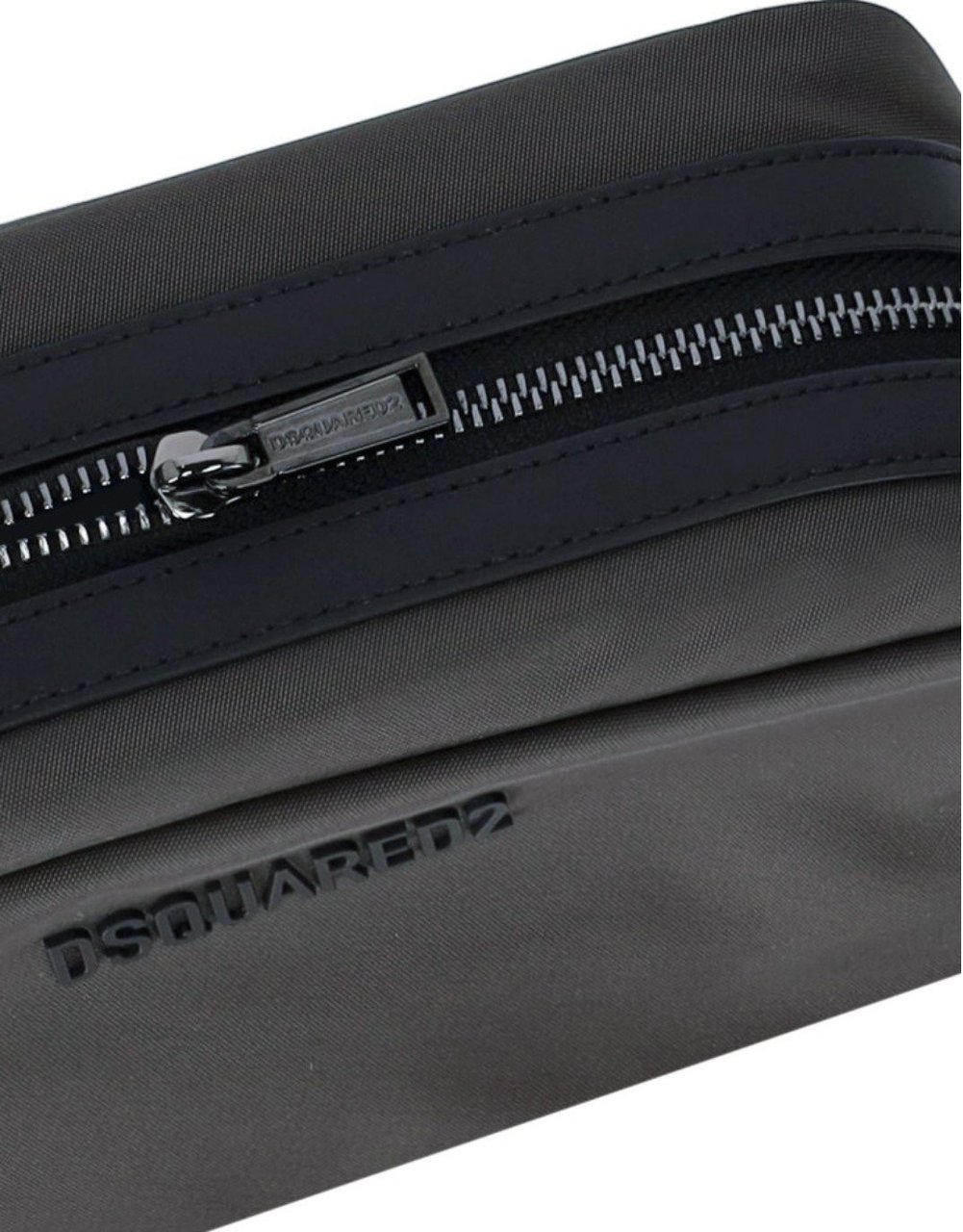 Dsquared2 Urban Dark Grey Toiletry Bag Gray Grijs