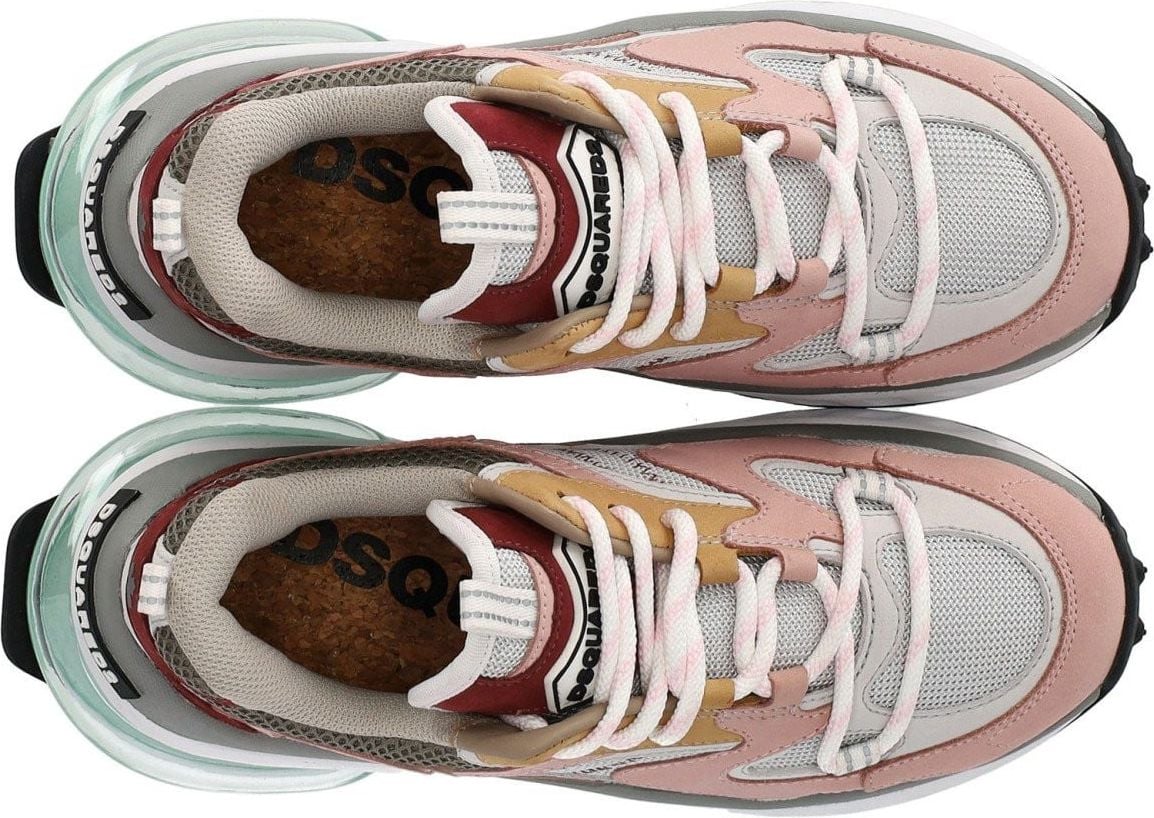 Dsquared2 Bubble Pink Grey Sneaker Pink Roze
