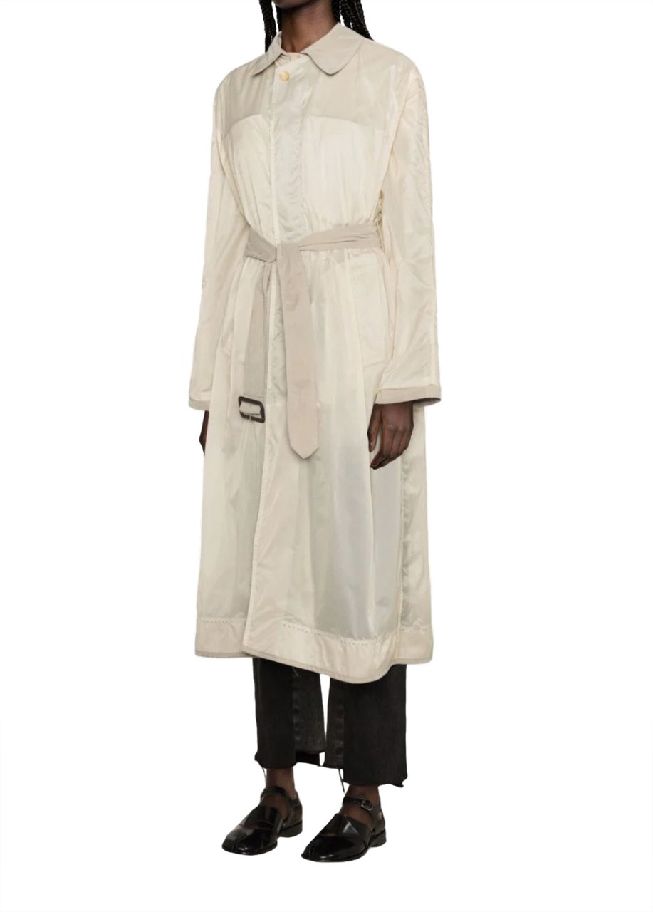 Maison Margiela Trench Coat - Beige Beige