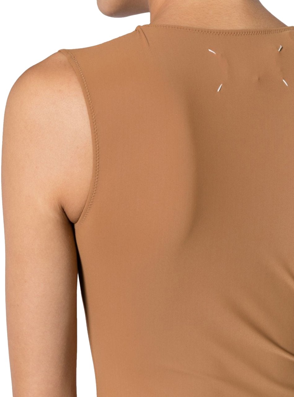 Maison Margiela Sleeveless Bodytop Terra Oranje