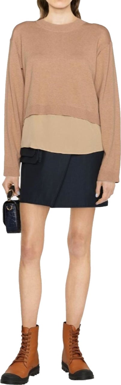 See by Chloe See By Chloe Cotton And Wool Sweater Bruin