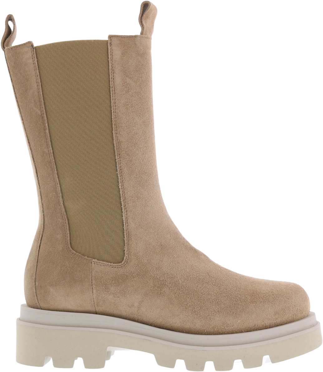 Toral Dames Bloque Beige High Chelsea Beige