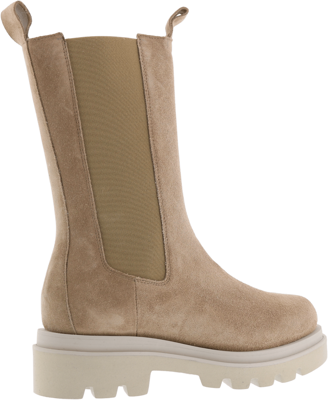 Toral Dames Bloque Beige High Chelsea Beige