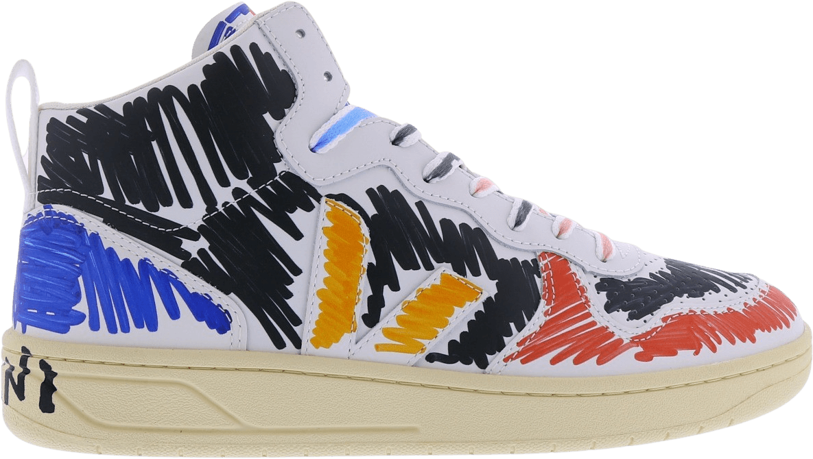 Veja Dames V-15 Marni x Veja Wit