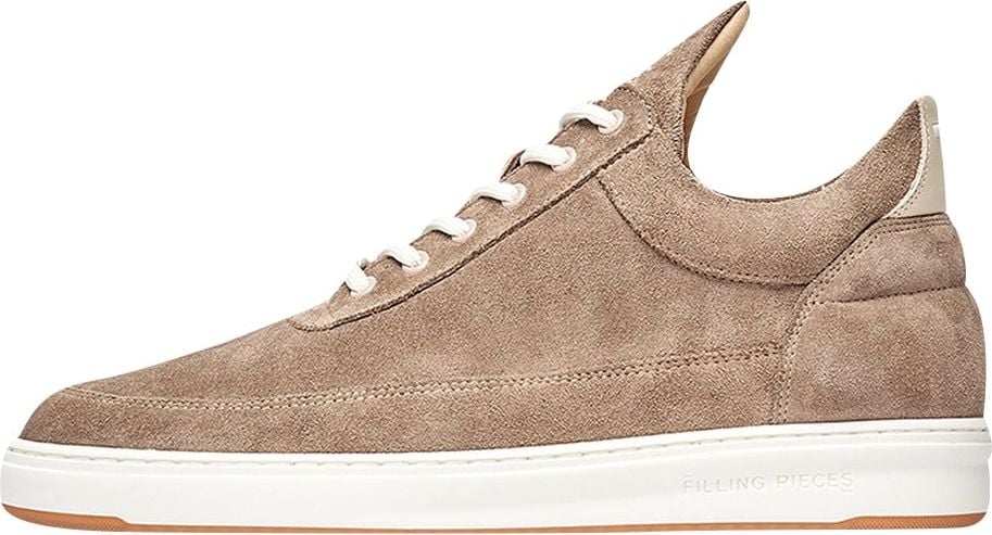 Filling Pieces Low Top Ripple Suede Sand Beige