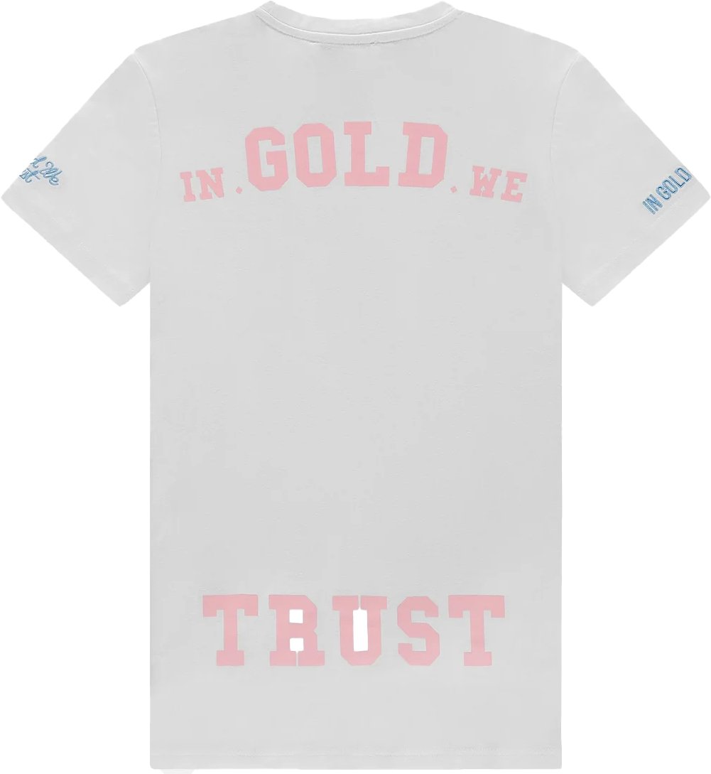 In Gold We Trust The Pusha White Light Pink Roze