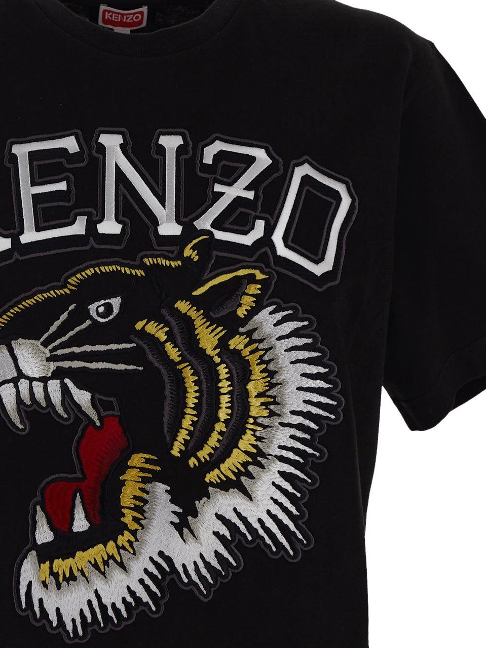 Kenzo Paris T-shirts And Polos Black Zwart