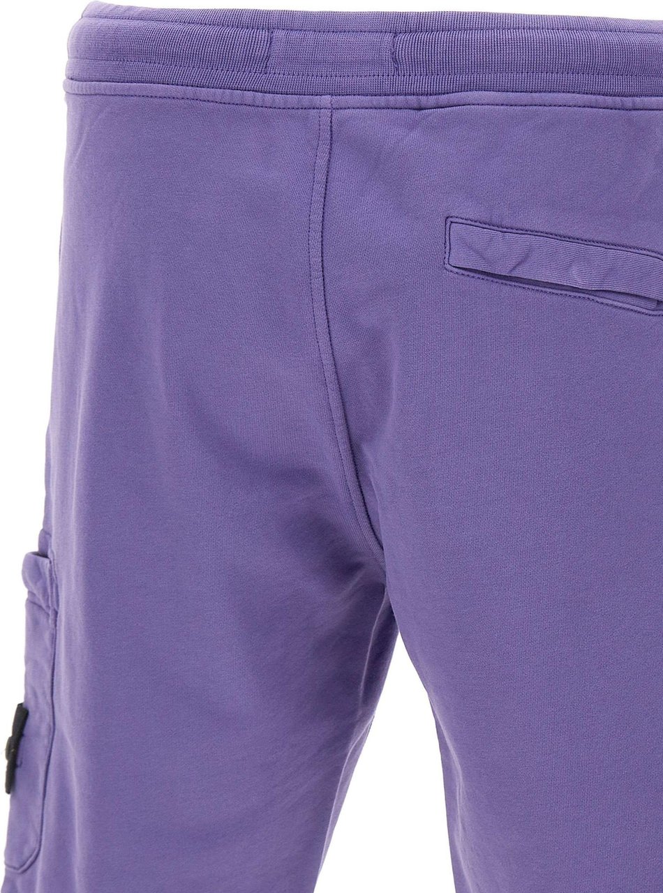 Stone Island Shorts Purple Paars
