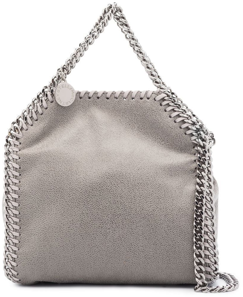 Stella McCartney Falabella Tiny Tote Bag Grijs