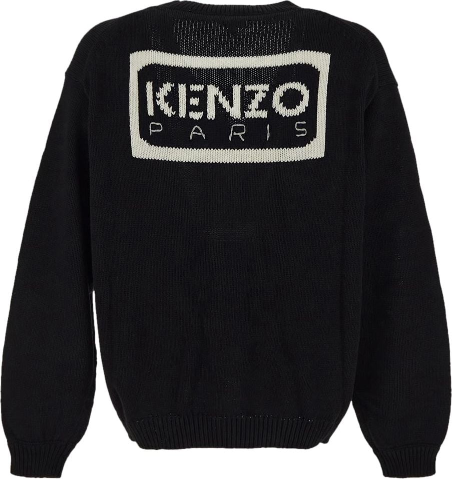 Kenzo Cotton Cardigan Zwart