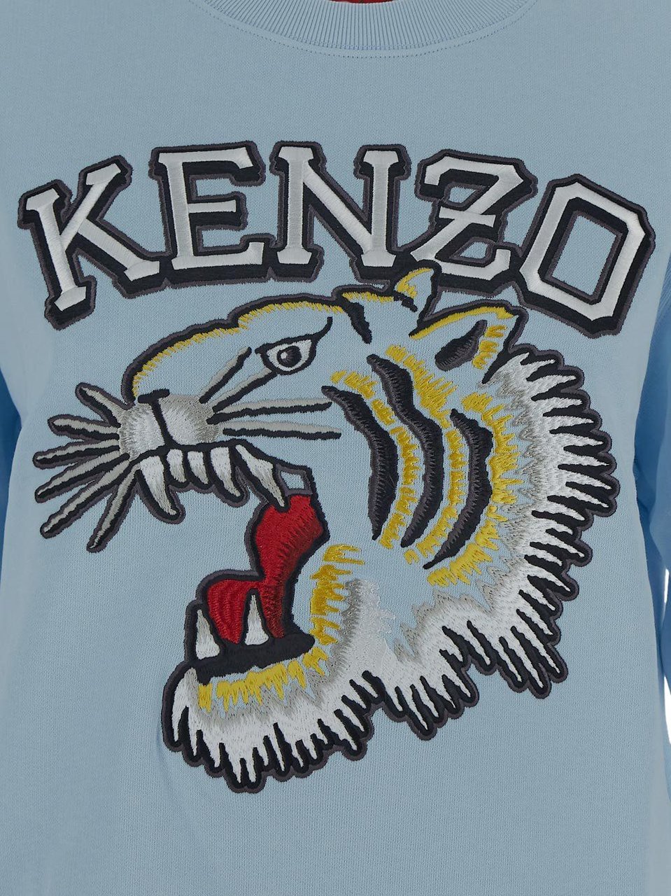 Kenzo Cotton Sweatshirt Blauw