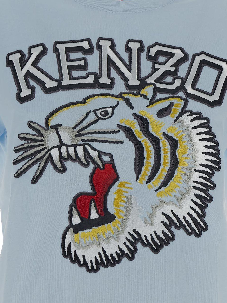 Kenzo Cotton T-shirt Blauw