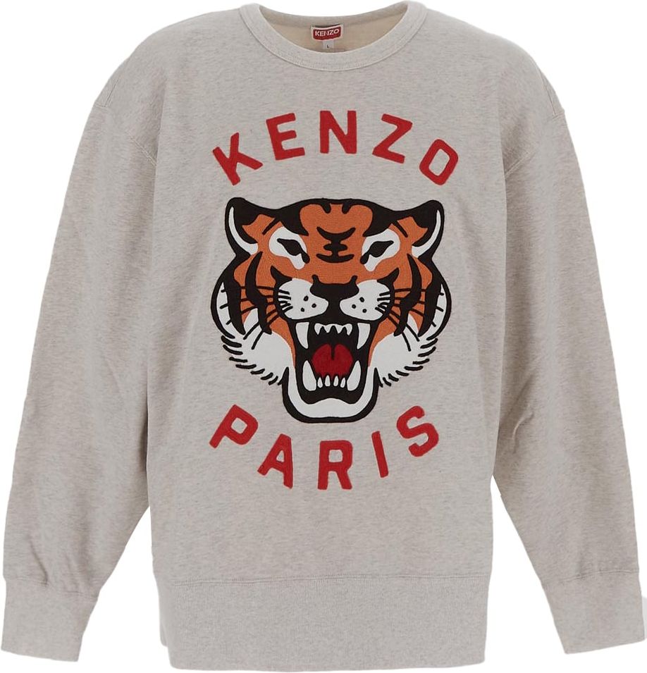 Kenzo Cotton Sweatshirt Grijs