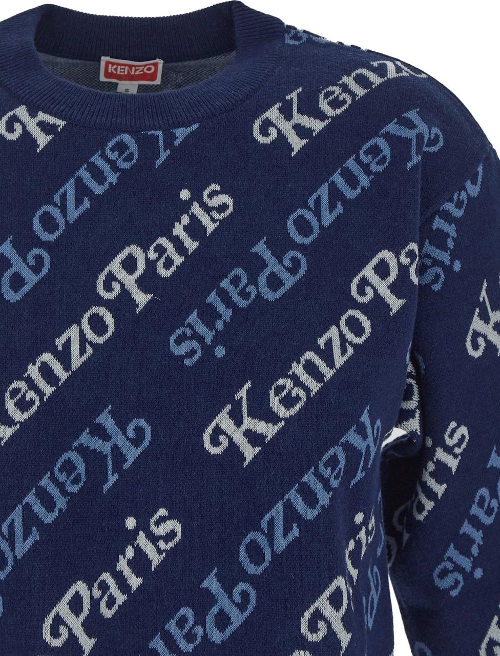 Kenzo Cotton Knitwear Blauw