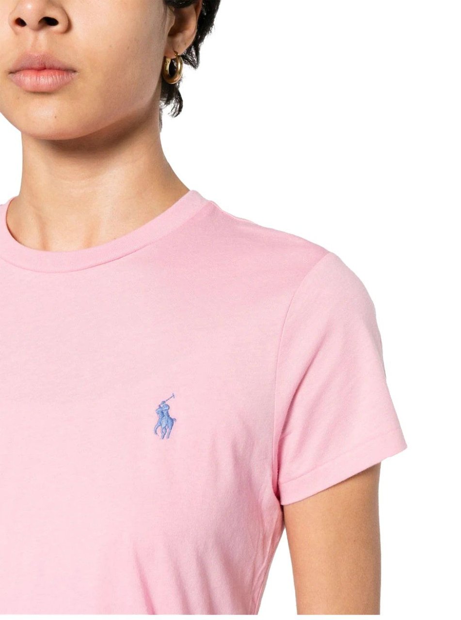Ralph Lauren short sleeve t-shirt pink Roze