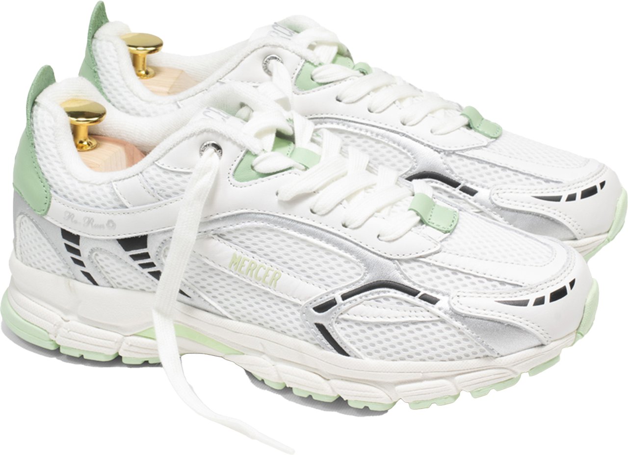 Mercer Amsterdam Mercer The Re-run Summer Sneakers Groen Me241005 Groen