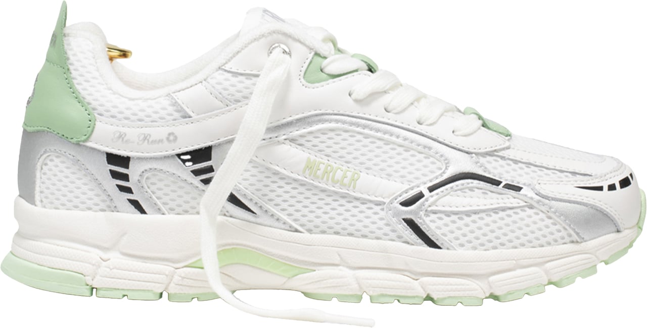 Mercer Amsterdam The re-run summer sneakers groen Groen