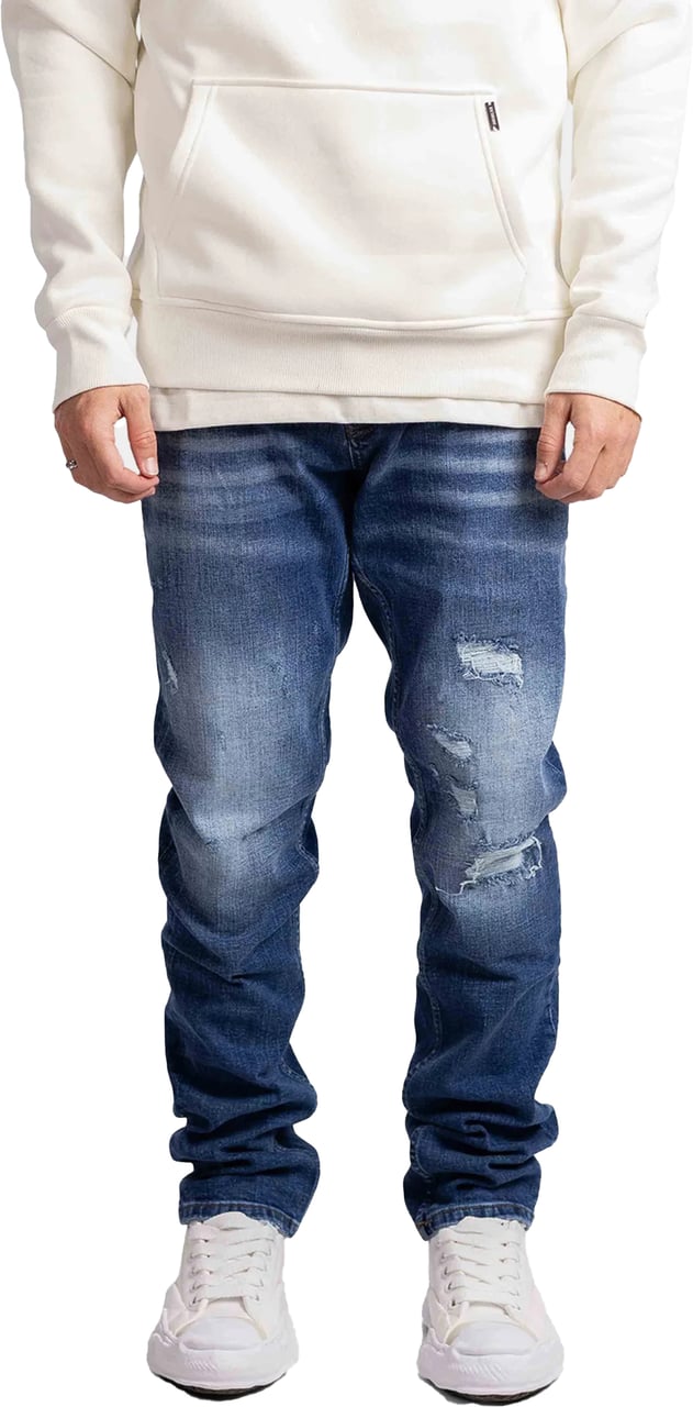 Richesse Urban Jeans Heren Blauw Blauw