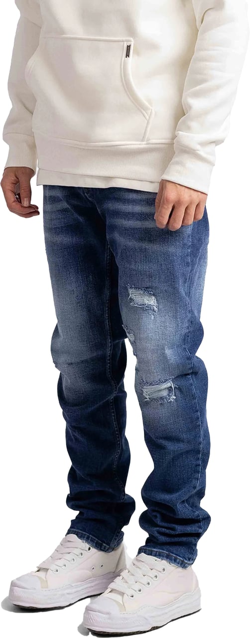 Richesse Urban Jeans Heren Blauw Blauw