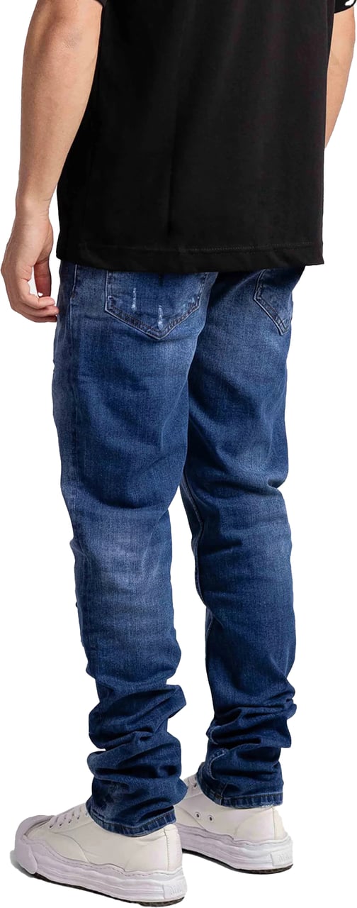 Richesse Urban Jeans Heren Blauw Blauw