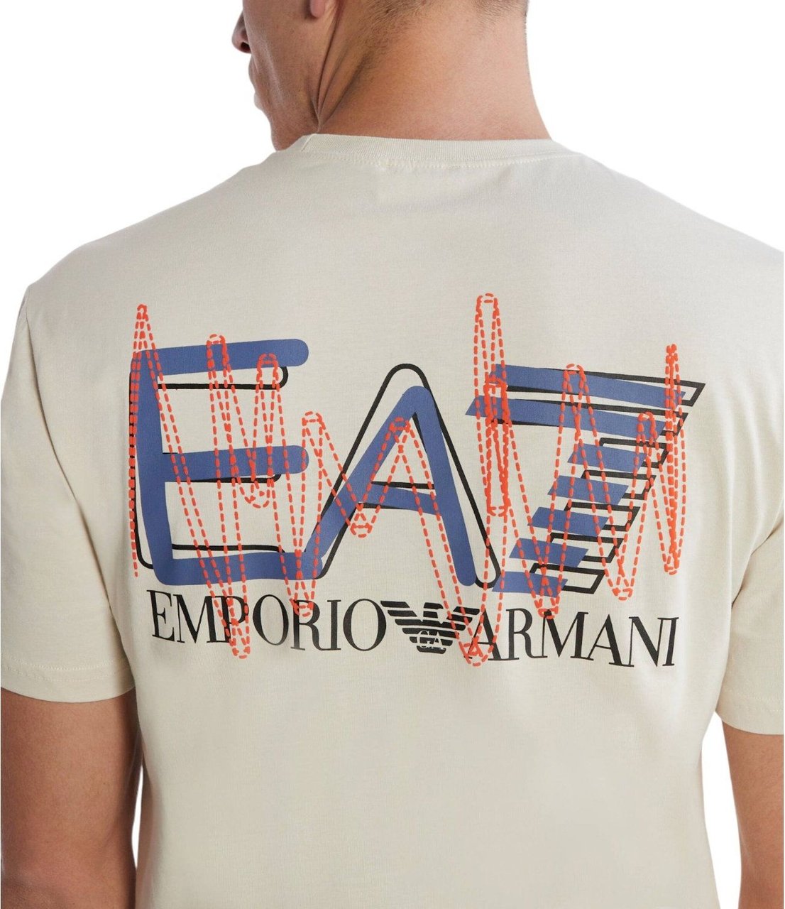 EA7 Armani Ea7 Heren T-shirt Bruin 3DUT06-PJVBZ/1946 Bruin