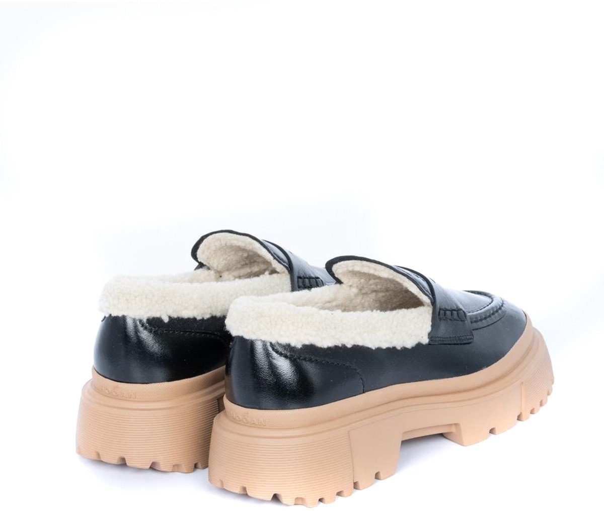 HOGAN Moccasins Black Zwart