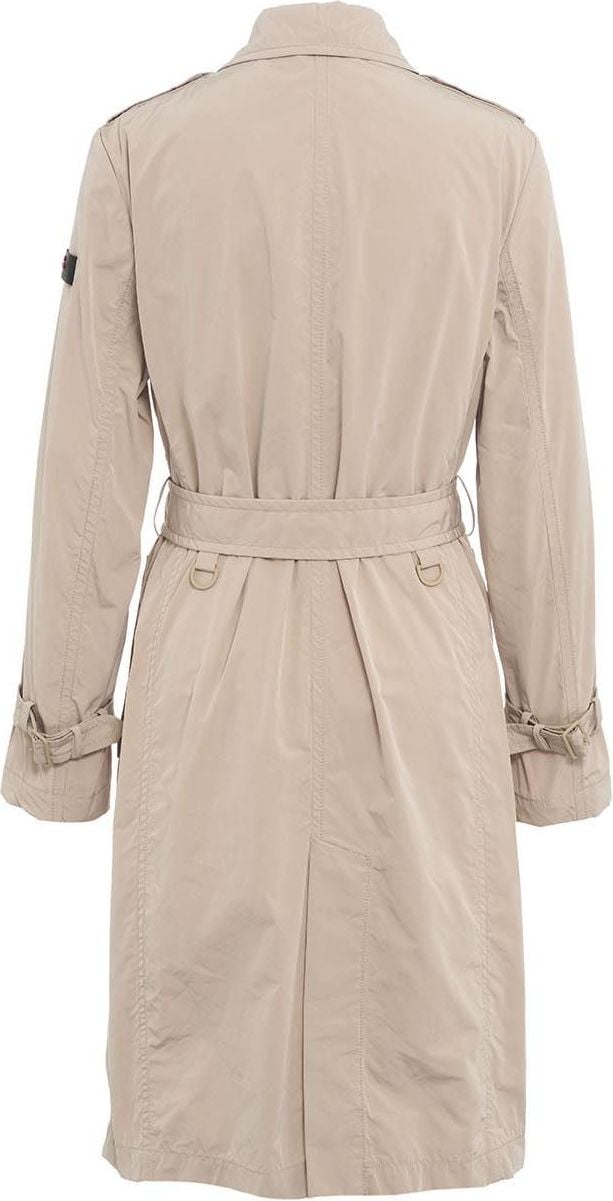 Peuterey Double-breasted trench "Saltum" Beige