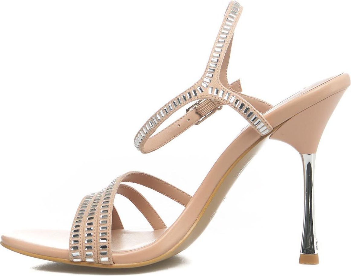 Liu Jo Strappy sandals "Miriam" with heel Roze
