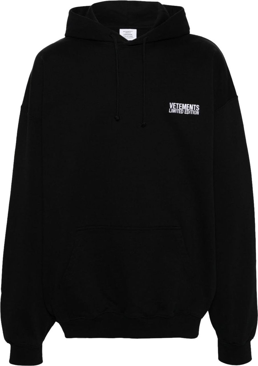 Vetements Sweaters Black Zwart