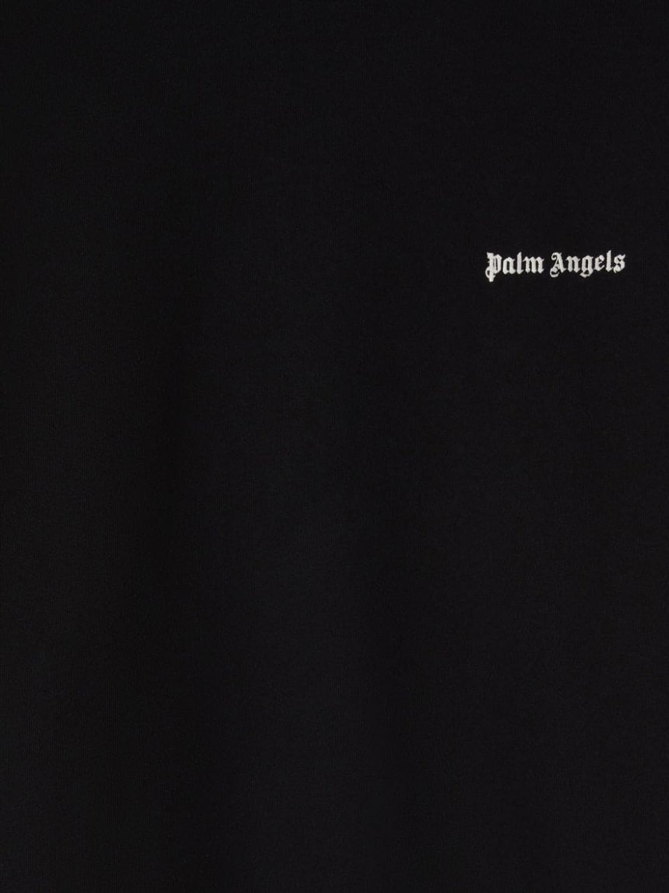 Palm Angels Palm Angels Black cotton oversize sweatshirt Zwart