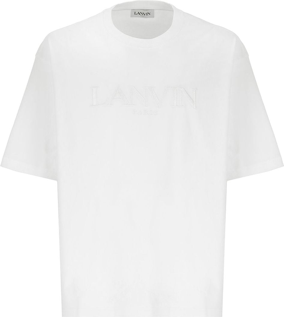 Lanvin T-shirts And Polos White Neutraal