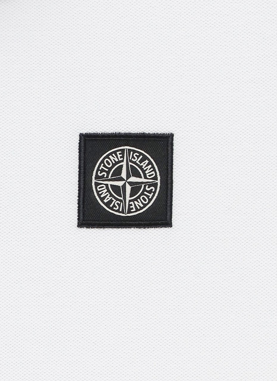 Stone Island Junior T-shirts And Polos White Neutraal