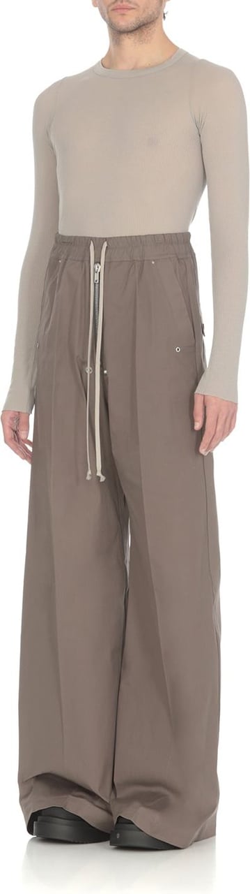 Rick Owens Trousers Grey Grey Zwart