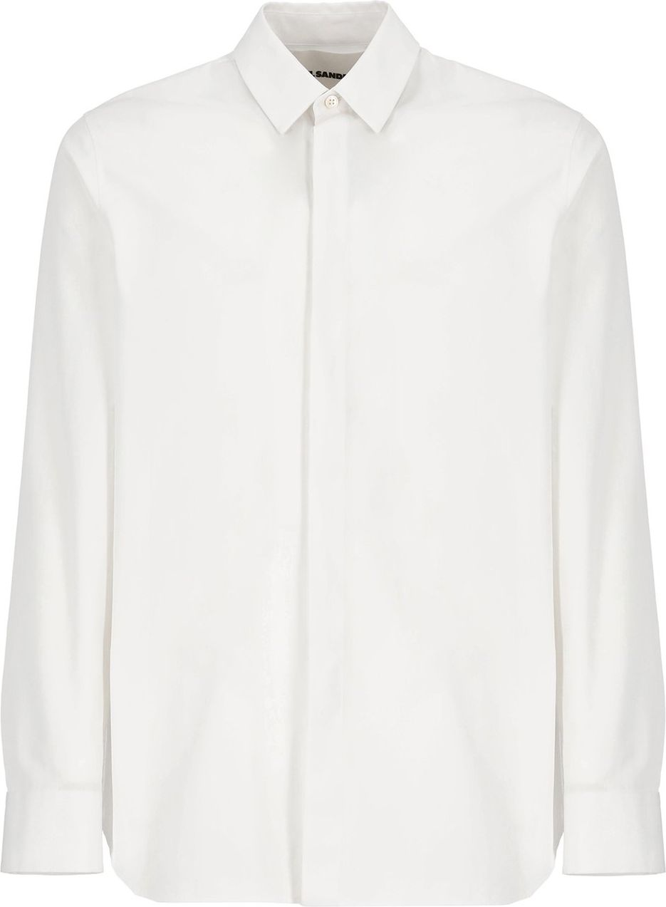Jil Sander Shirts White Neutraal
