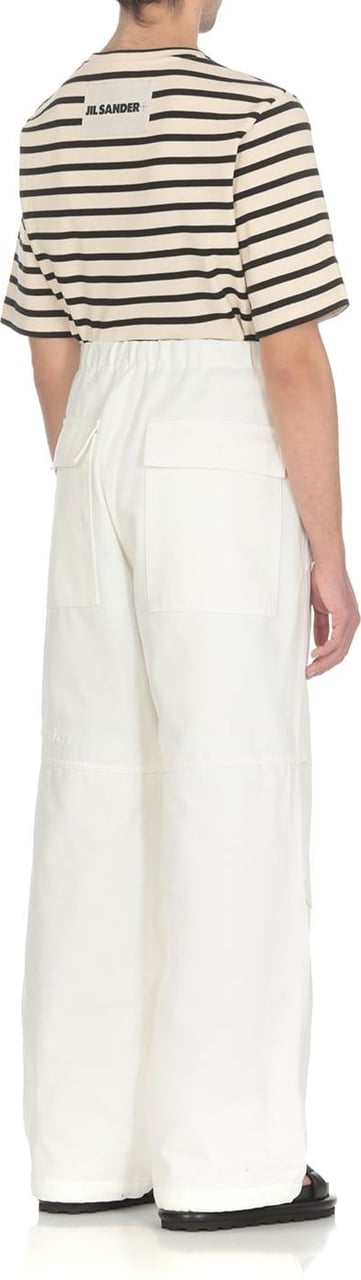 Jil Sander Trousers White Neutraal