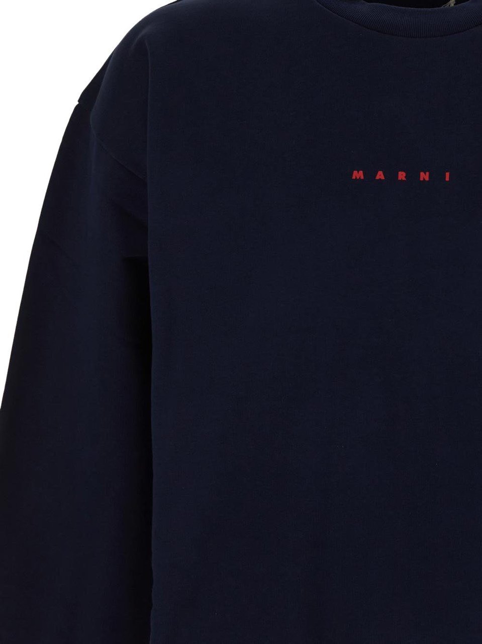 Marni Logo Sweatshirt Blauw