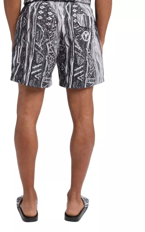 Carlo Colucci Carlo Colucci Swim Short Anthracite Zwart