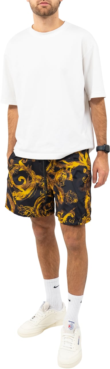 Versace Jeans Couture Versace Jeans Couture Swimshort Black/Gold Zwart