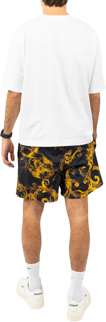 Versace Jeans Couture Versace Jeans Couture Swimshort Black/Gold Zwart