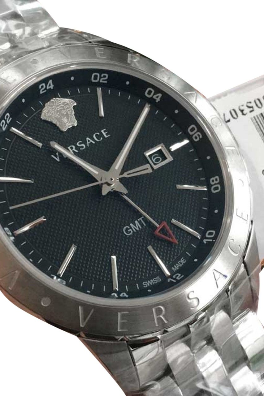 Versace VEBK00418 Univers 43 mm heren horloge Zwart