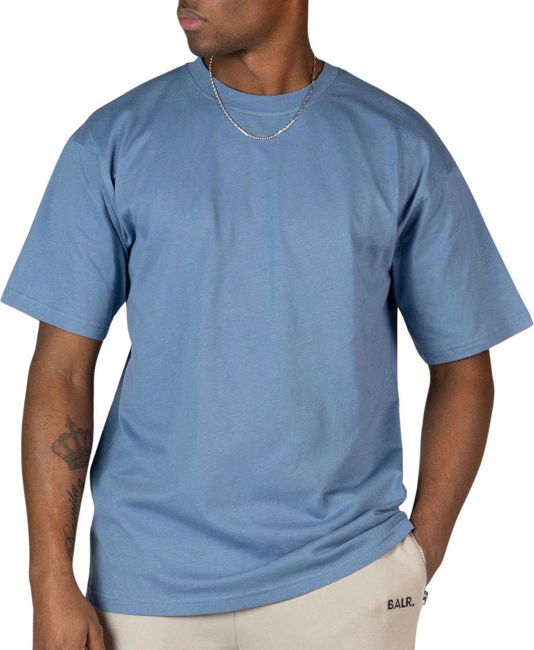 BALR Game Day Box Fit T-Shirt Blauw