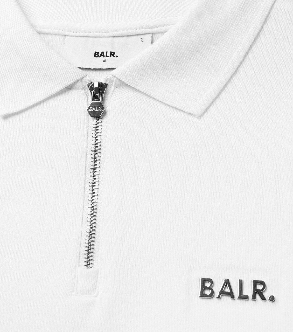BALR Q-Series Regular Fit Polo Wit
