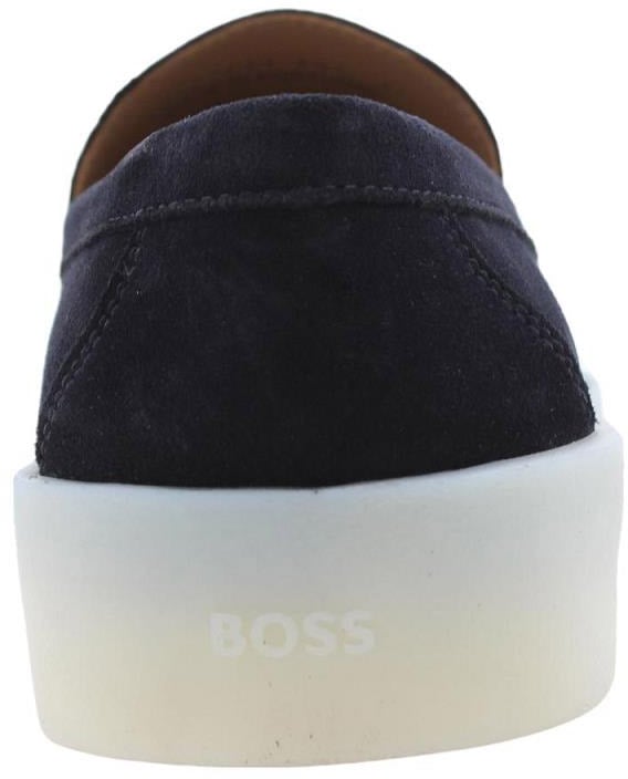 Boss Mocassin Blue Blauw
