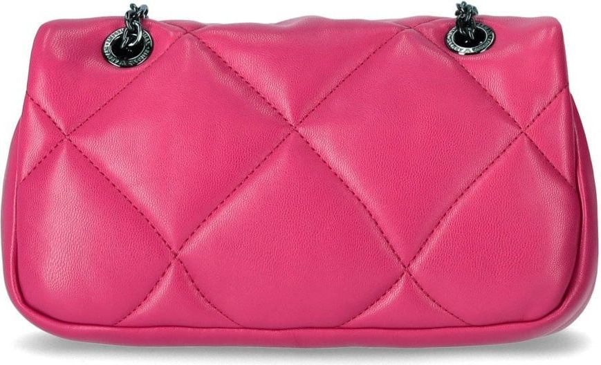 Emporio Armani Bouganvillea Small Quilted Crossbody Bag Pink Roze
