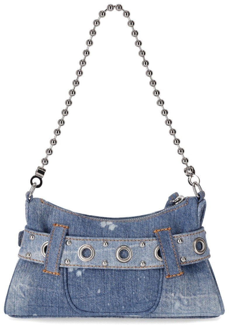 Dsquared2 Gothic Denim Bag Blue Blauw