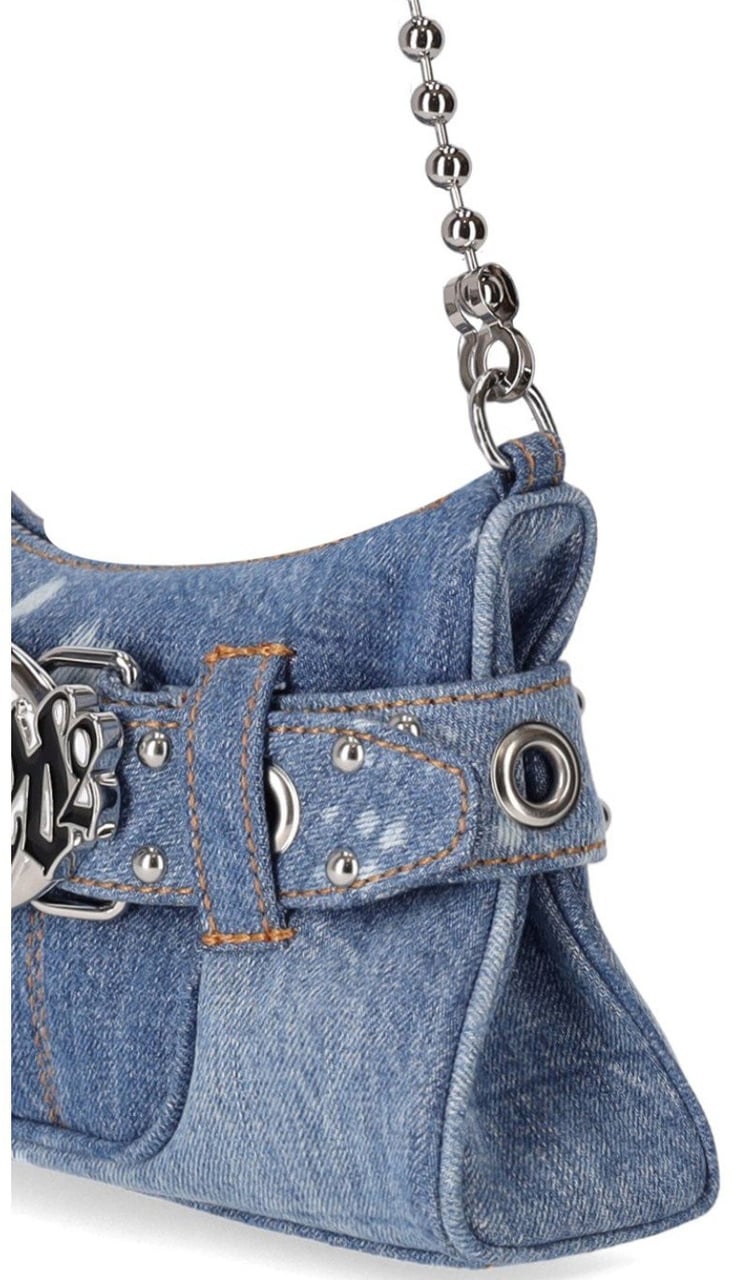 Dsquared2 Gothic Denim Bag Blue Blauw