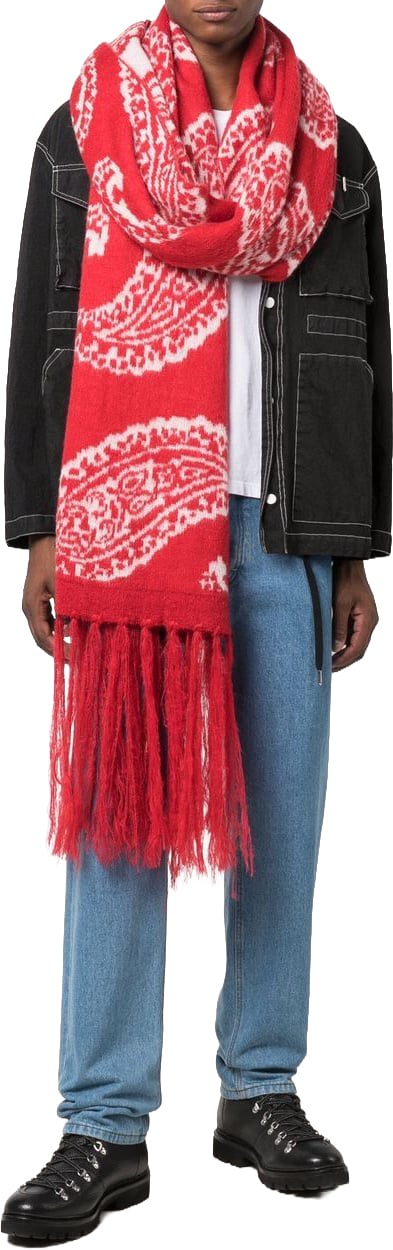 424 Scarfs Red Rood