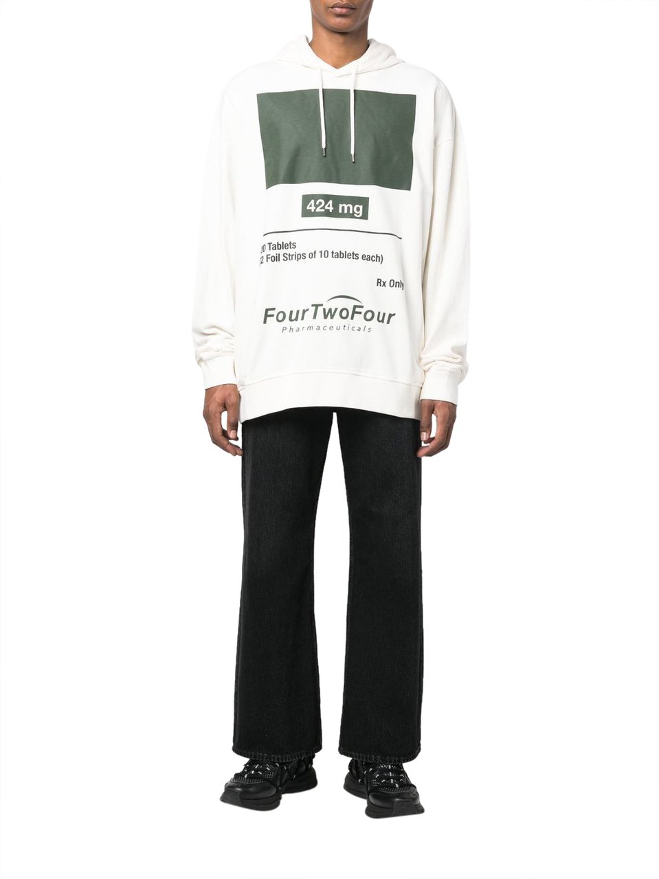424 Sweaters White Wit